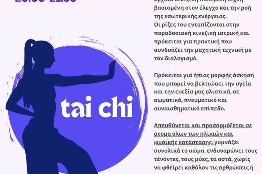 ΤΜΗΜΑ TAI CHI